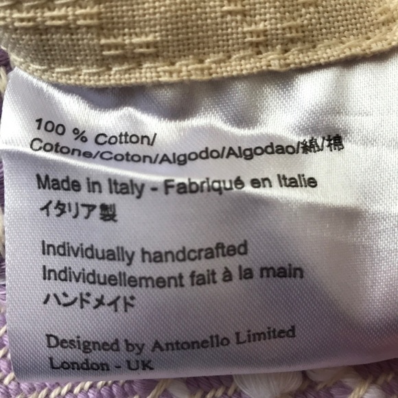 Antonello Tedde Italian Tote  NWOT - Picture 9 of 10